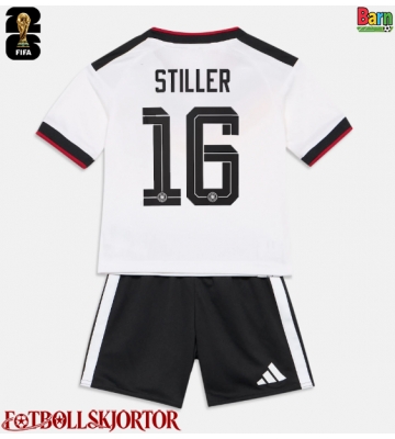 Tyskland Angelo Stiller #16 Hemmakläder Barn VM 2026 Kortärmad (+ Korta byxor)